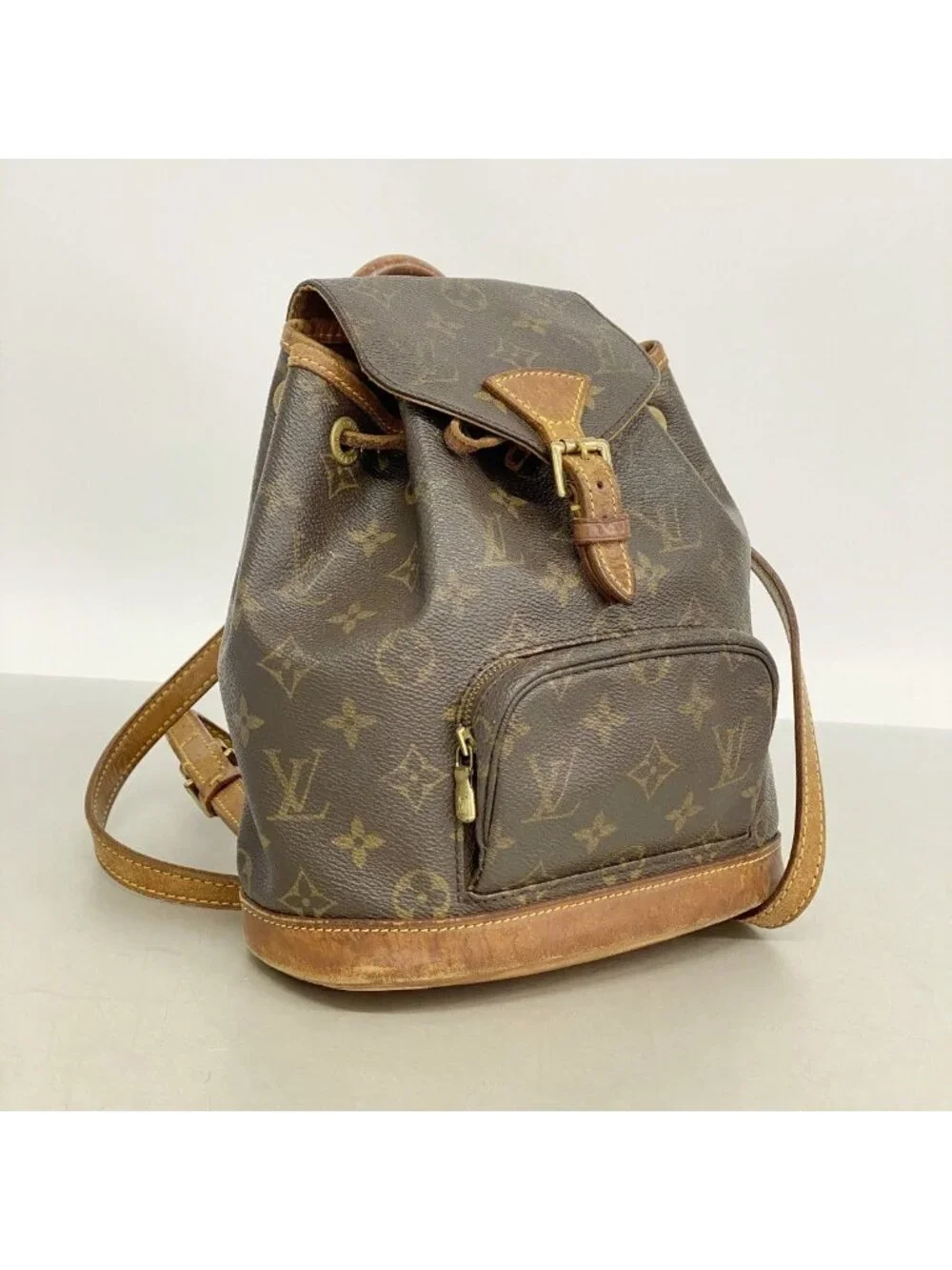 Louis Vuitton Backpack Monogram Mini Montsouris Brown